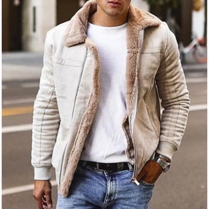 Pardessus discount beige homme