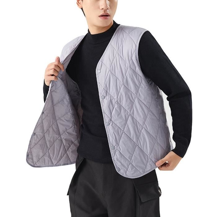 Gilet homme cheap sans manche matelassé