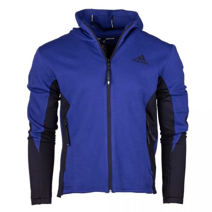Veste adidas zippé homme on sale