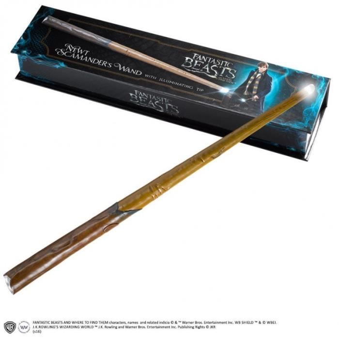 Les Animaux Fantastiques Baguette Magique Lumineuse Newt Scamander Achat Vente Baton Epee Baguette Cdiscount