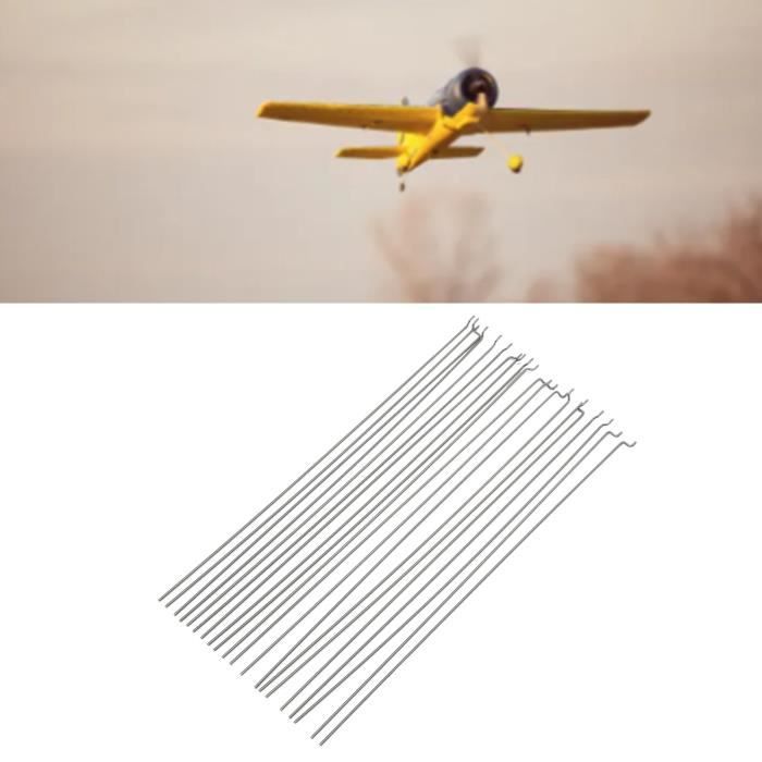 10 Tiges Rondes Acier Inoxydable 2,5 Mm X 500 Mm - Pour Modélisme - Neuf