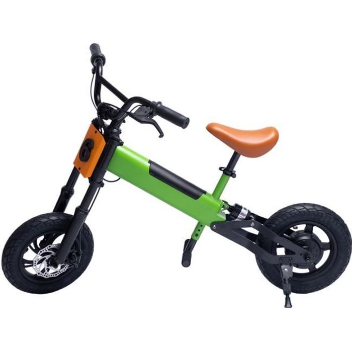 Draisienne electrique C1 200W Batterie amovible 4 AH Vitesse maximale 25 KM H Frein a disque Vert Cdiscount Sport