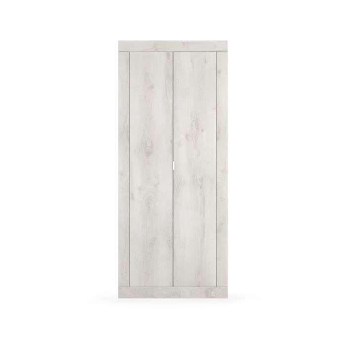 armoire de rangement - price factory - collection cisa - chêne blanc - moderne et tendance