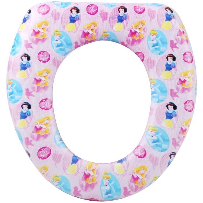 Reducteur Abattant toilette WC Enfant Disney Princesse Rose Cdiscount Bricolage