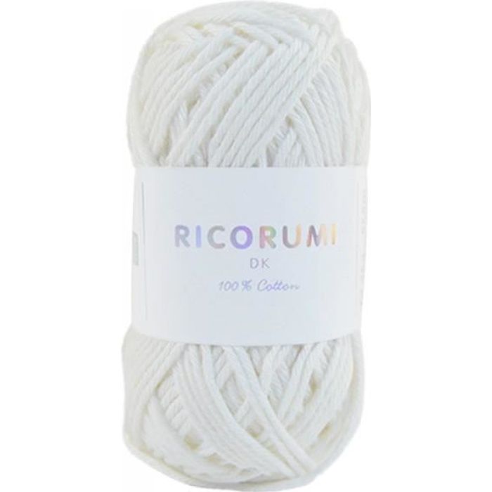 Fil à crocheter en coton Rico Design - Ricorumi - 25 g - Amigurumi - Creavea