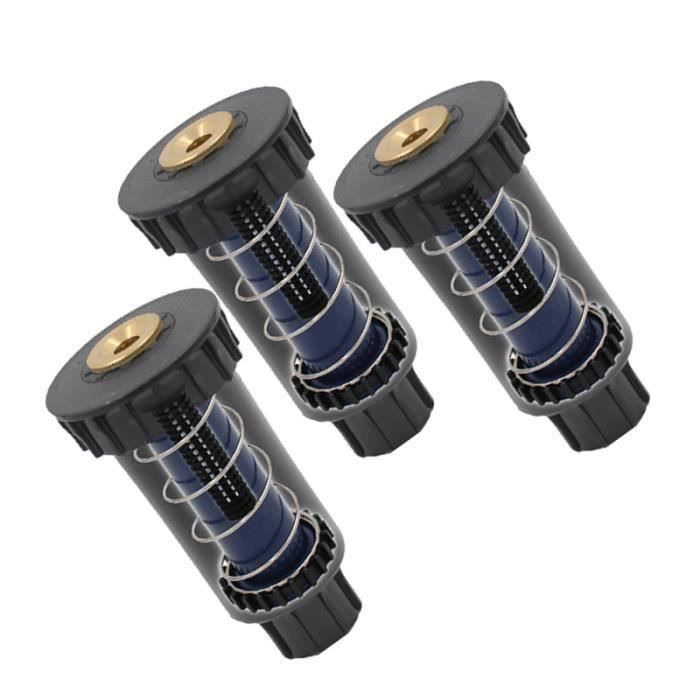 Cadeau,3PCS - Sprinklers Rotor Alivable Sprinkler Irrigation Irrigation ...