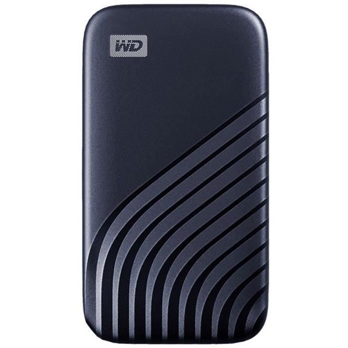 WD – Disque SSD Externe – My Passport™ – 2To – USB-C – Bleu