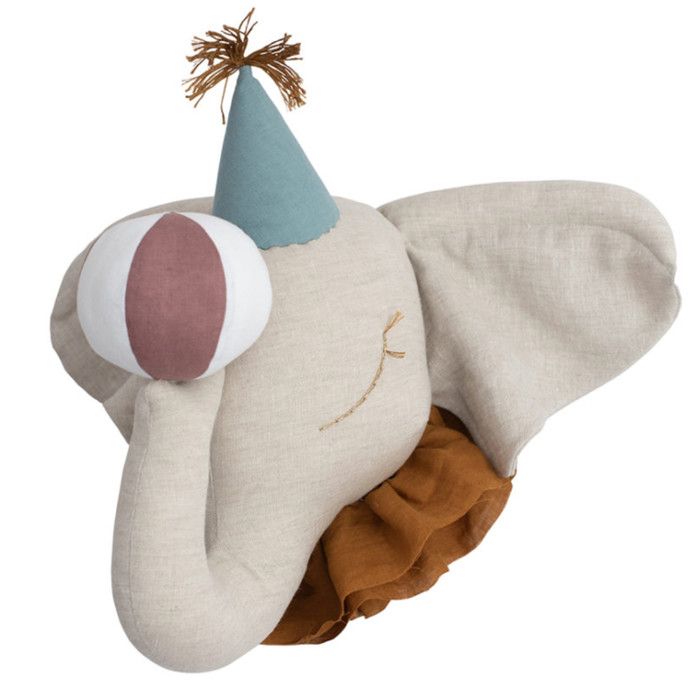 Trophee Mural Enfant Elephant De Cirque Beige Cdiscount Maison Trophee Mural Enfant Elephant De Cirque Beige Cdiscount Maison