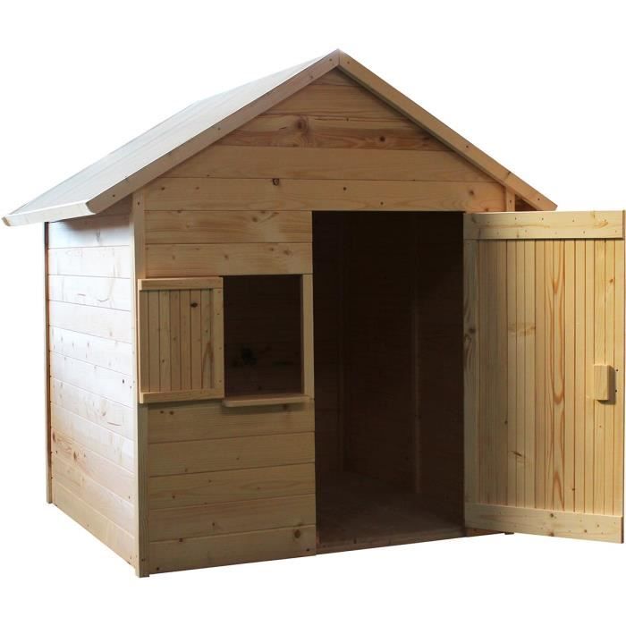 Cabane En Bois Pour Enfant Igor Achat Vente Maisonnette