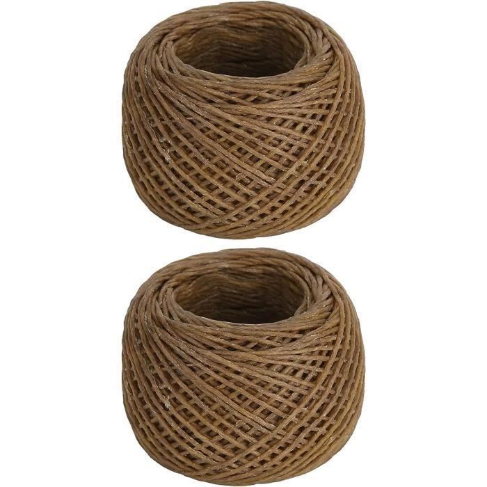 Mèche De Bougie De Chanvre Biologique En Cire D'abeille