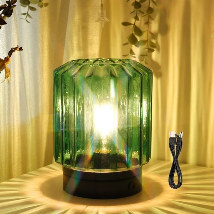 JHY DESIGN Lampe de table à piles Lampe sans fil 20cm H Lampes à piles