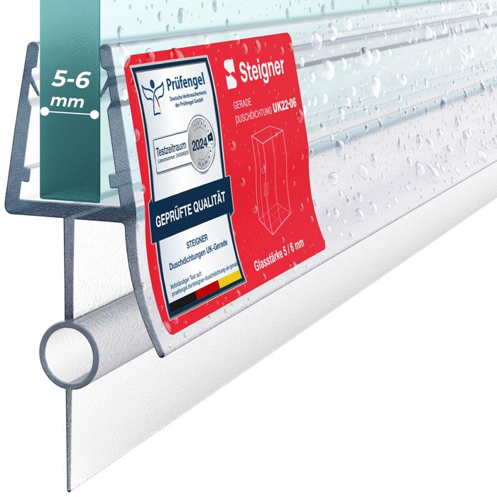 Joint Étanchéité Seuil De Douche 100cm - Autoadhésif Silicone Blanc - Anti-Fuites Pour Porte Douche