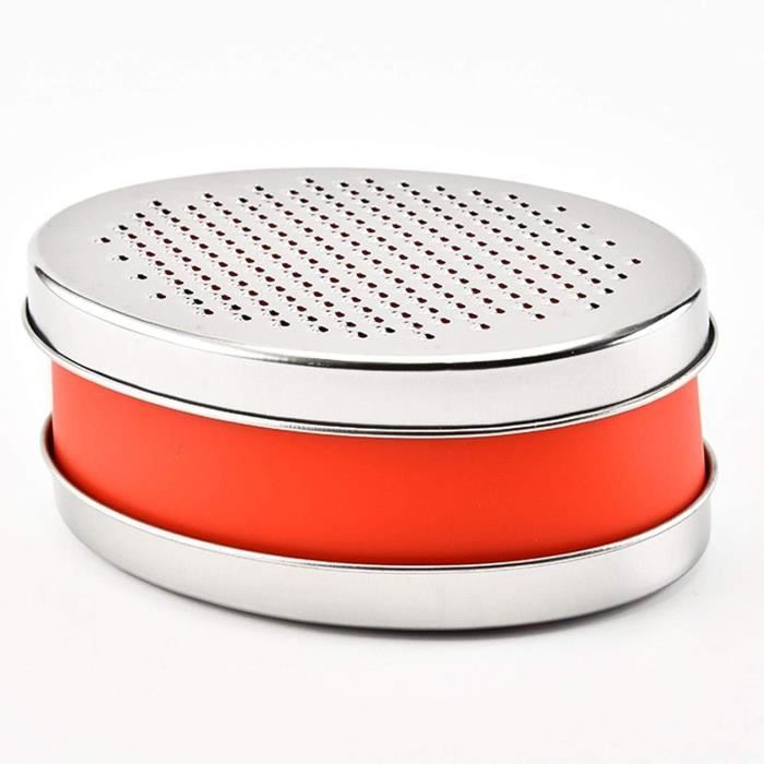 Geedel Râpe à Fromage, Rapeuse Fromage Avec 5 Lames De Tambour, Coupe