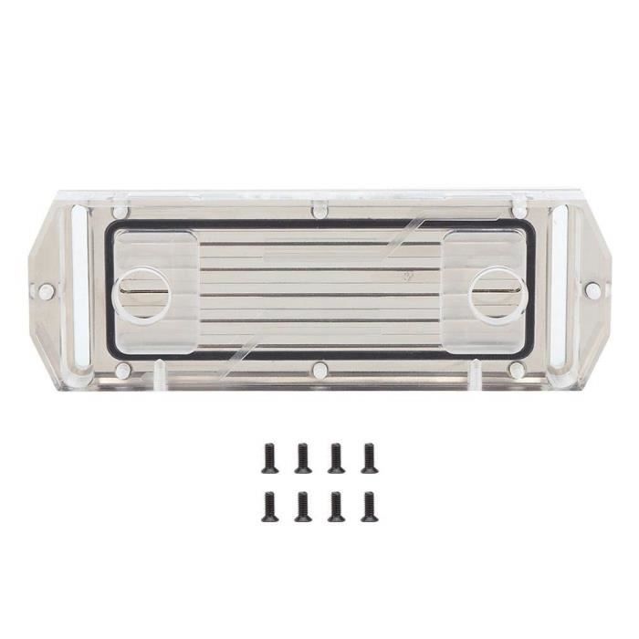 40 x 200 x 12 mm)Bloc de refroidissement à eau en aluminium pour système de refroidissement à 40 x 200 x 12 mm)Bloc de refroidissement à eau en aluminium pour système de refroidissement à