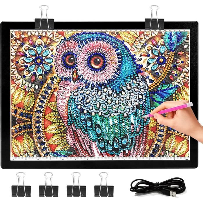 Tablette Lumineuse Rechargeable A3 LED - Planche à Dessin Ultra Fine Portable