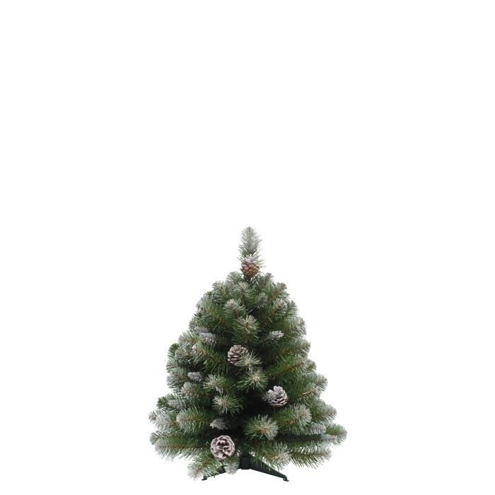 Sapin de Noël Artificiel Empress H60 x Ø46 cm Vert givre Triumph