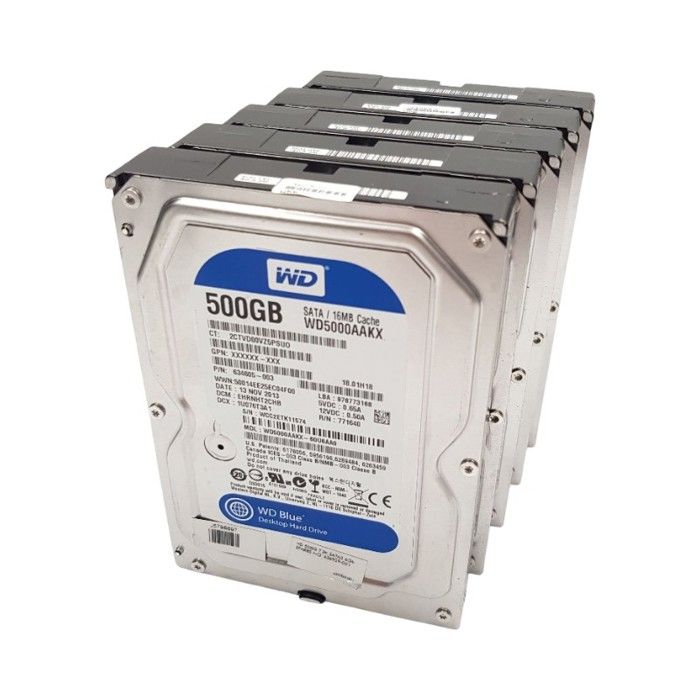 Western Digital WD5000AAKX Lot 5x 500Go - vue 2