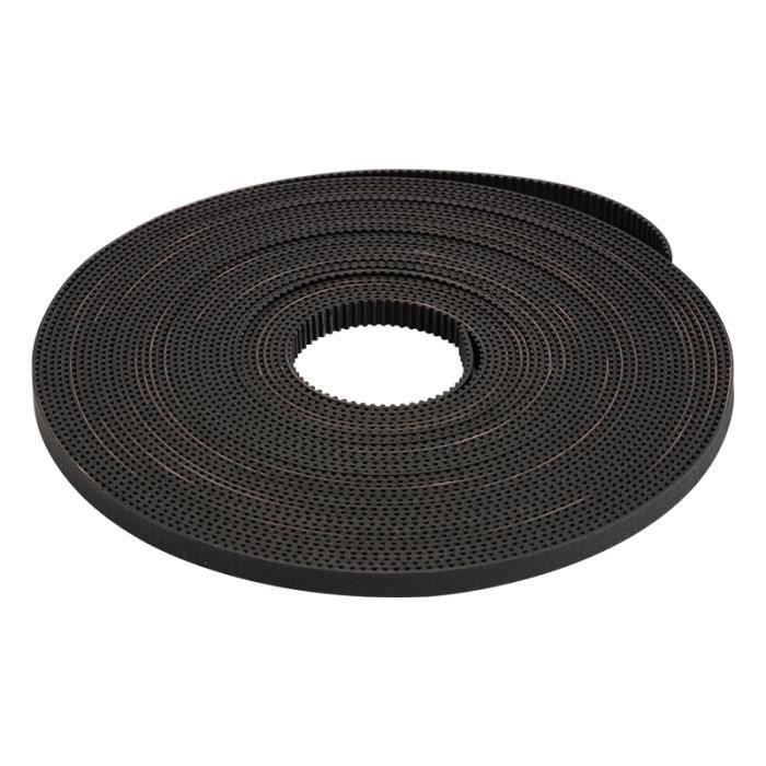 Courroie GT2 Pour Imprimante 3D – 5 M X 6 Mm, Antidérapante Et Résistante à L’usure