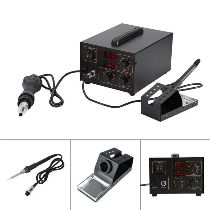Station De Soudage Air Chaud Réglable 220V – Fer à Souder électrique Pour étain