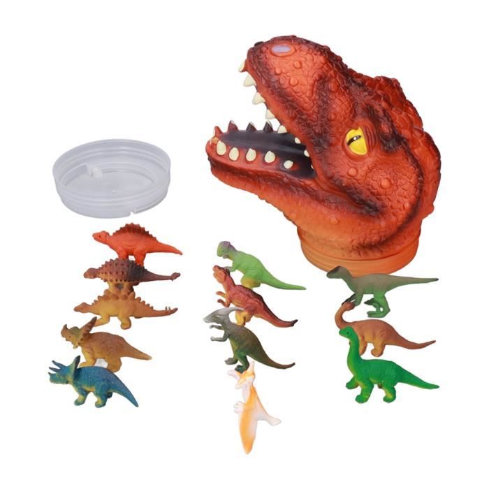 Lot De 5 Marionnettes à Doigt Dinosaures - Jouets Enfants Fête Anniversaire