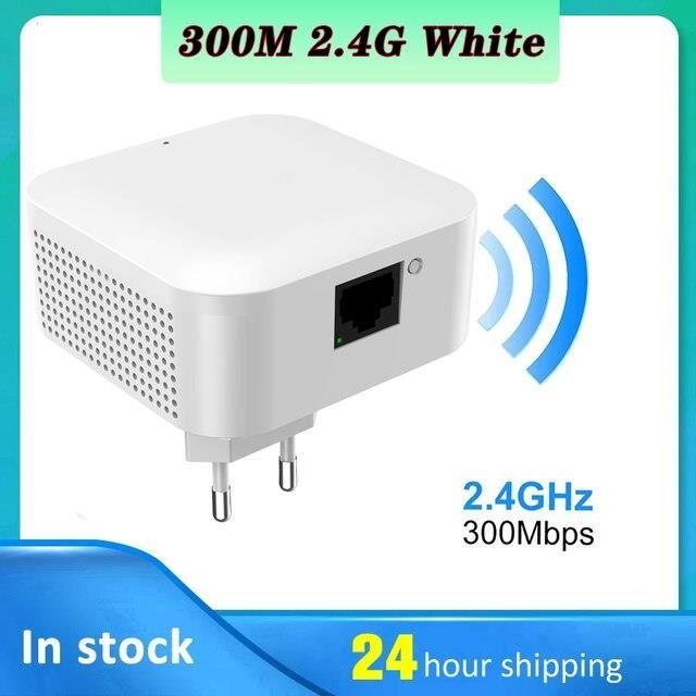 Répétiteur,2.4G White Repeater-PRISE AMÉRICAINE--Répéteur Wi Fi AC1200 ...