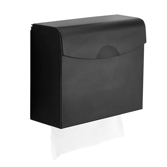 Distributeur De Serviettes En Papier Mural - Grande Capacité - Blanc ABS - Pour Bureau, école...