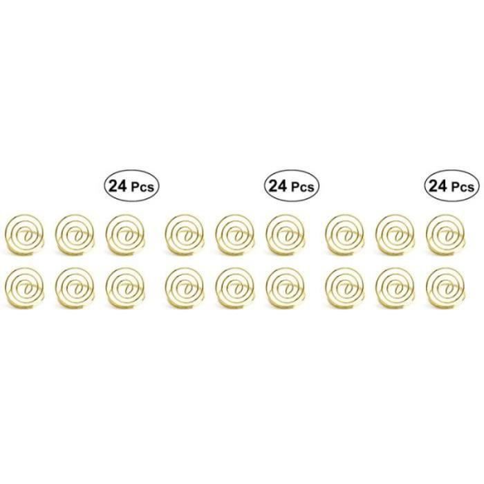 72 PCS Acier inoxydable Bague cr ative Porte bague Cercle St r o