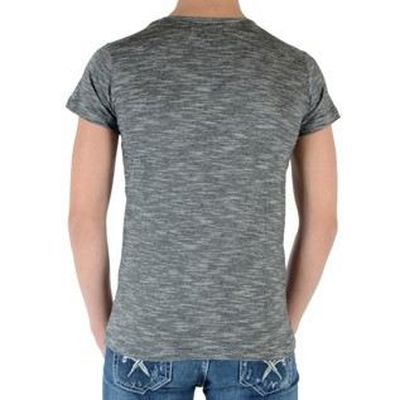 ELEVEN PARIS Tee shirt homme modèle T Shirt DAMICAL gris deep