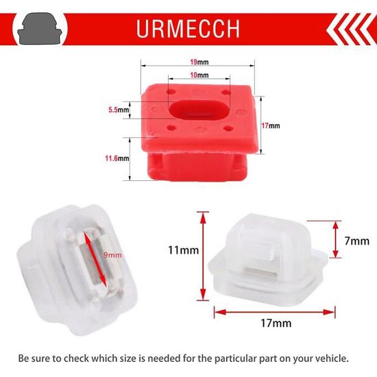 20 Pièces Clips De Moulage Central Voiture Mercedes Sprinter - A9109910000 Compatible Mk3 1500 2500 3500 3500XD