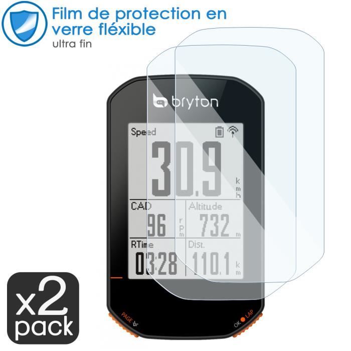 Pack x2 protection d'écran nano en verre flexible transparent pour