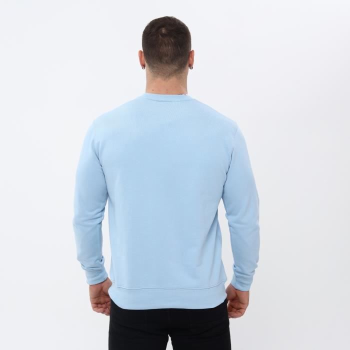 Sweat lacoste bleu ciel store