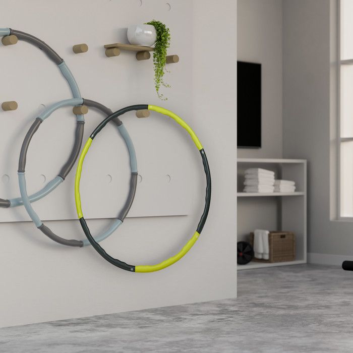 COM-FOUR® 4X CERCEAUX Hula Hoop à emboîter - cerceaux Hula-Hoop
