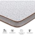 BedStory [Nouvelle Technologie Surmatelas 90 x 190 &agrave; M&eacute;moire de Forme de 5cm, Surmatelas avec Gel Plus Respirant, 219-2