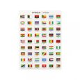 Gommettes - Les drapeaux - Drapeaux des pays du monde - 214 pièces-2