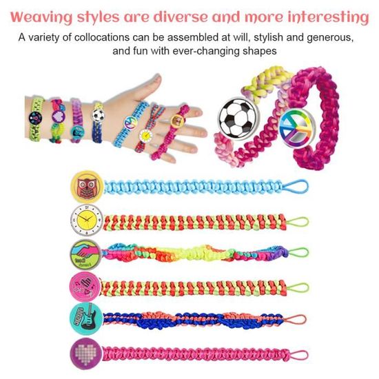UJJ KIDS Fabrique Bracelet Kit Loisir creatif Enfant kit
