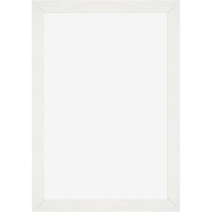 Cadre Photo 36x49 cm - Blanc Mat - MDF - Bologna