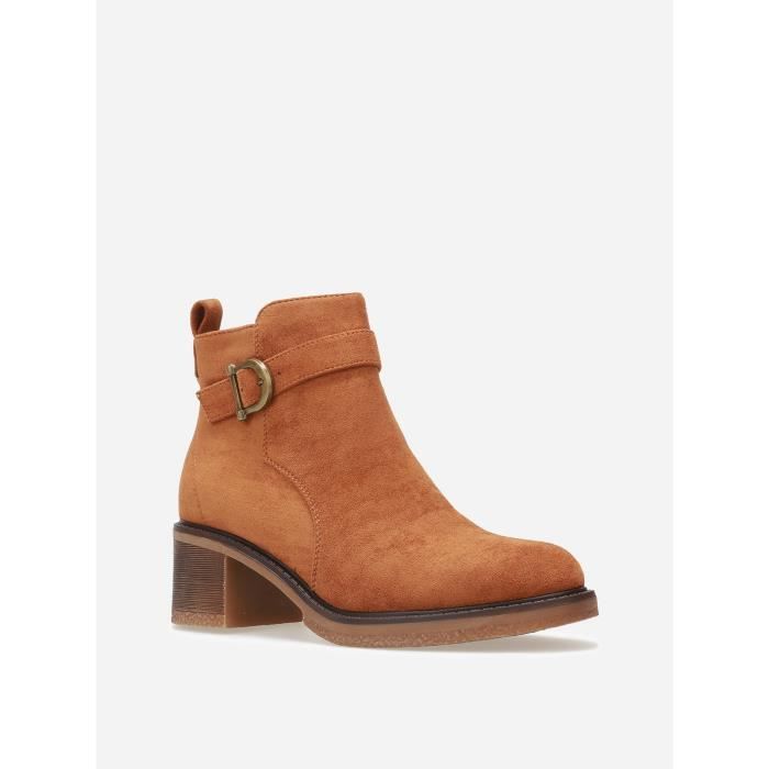 Bottines talon carré 5 cm cheap