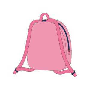 Sac à Dos Maternelle Minnie Mouse Cerdá – Rouge Peluche, 18x22x8 Cm, Fermeture Éclair, Poignées Réglables, Officiel Disney