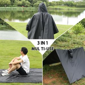 Poncho de survie imperméable – Léger, robuste et polyvalent