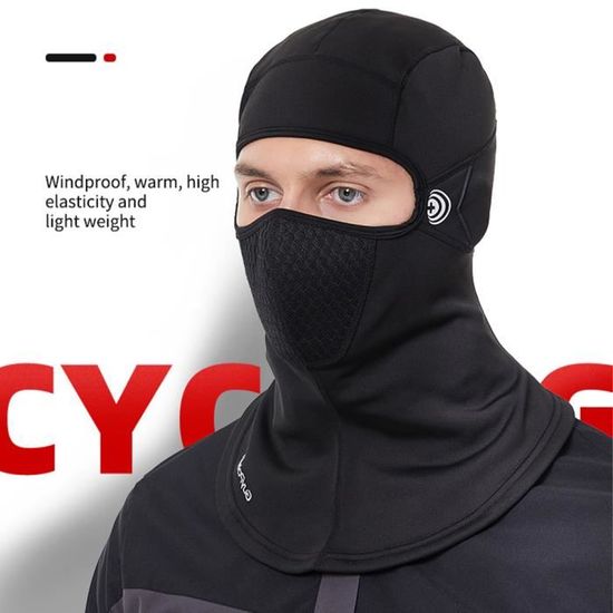 Generic cagoule visage masque couverture moto vélo contre froid