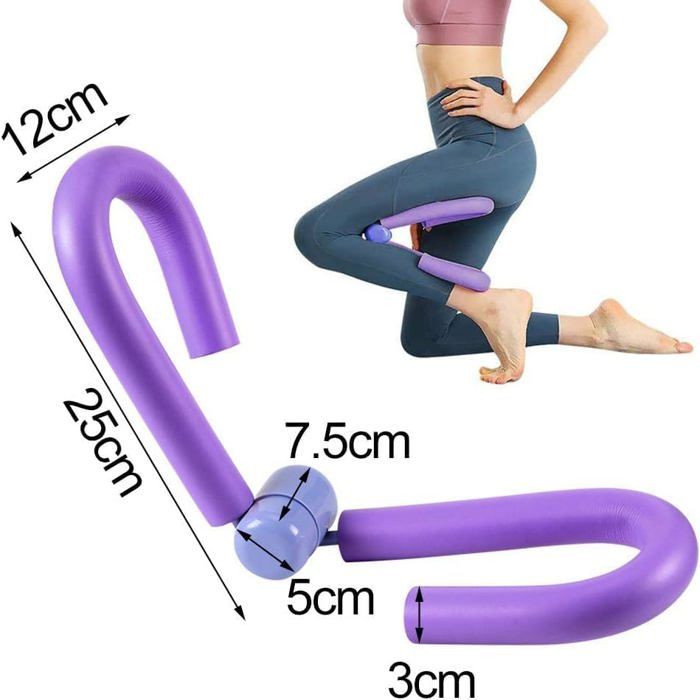 Thigh Master Exerciceur Cuisse – Tonifier Jambes, Bras, Poitrine & Dos à La Maison En Toute Simplicité