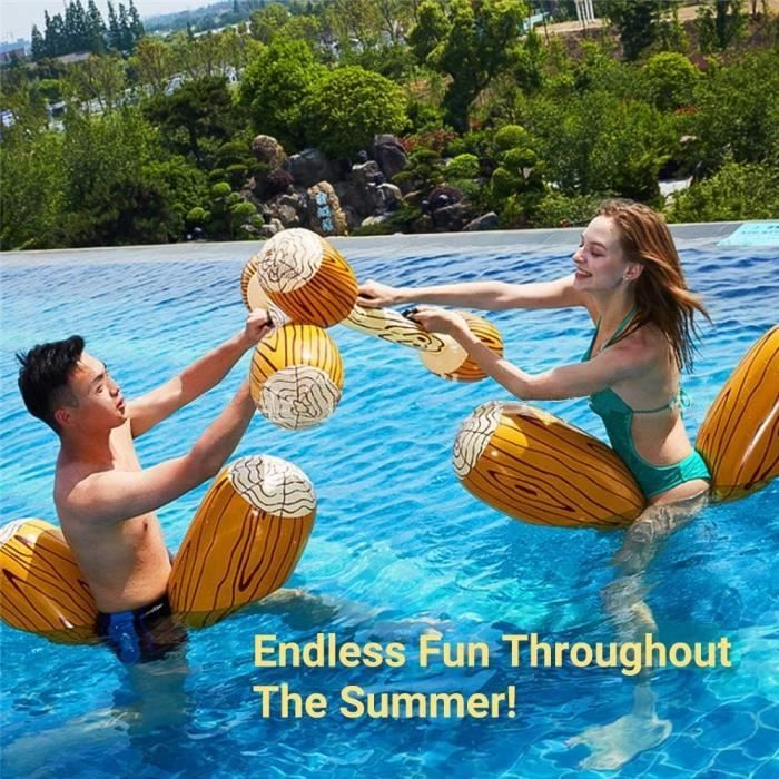 Bouée Piscine Gonflable – Tapis Coussin PVC – 119x58cm – Flotteur Pour Plage, Lac, Rivière – Détente Et Bronzage