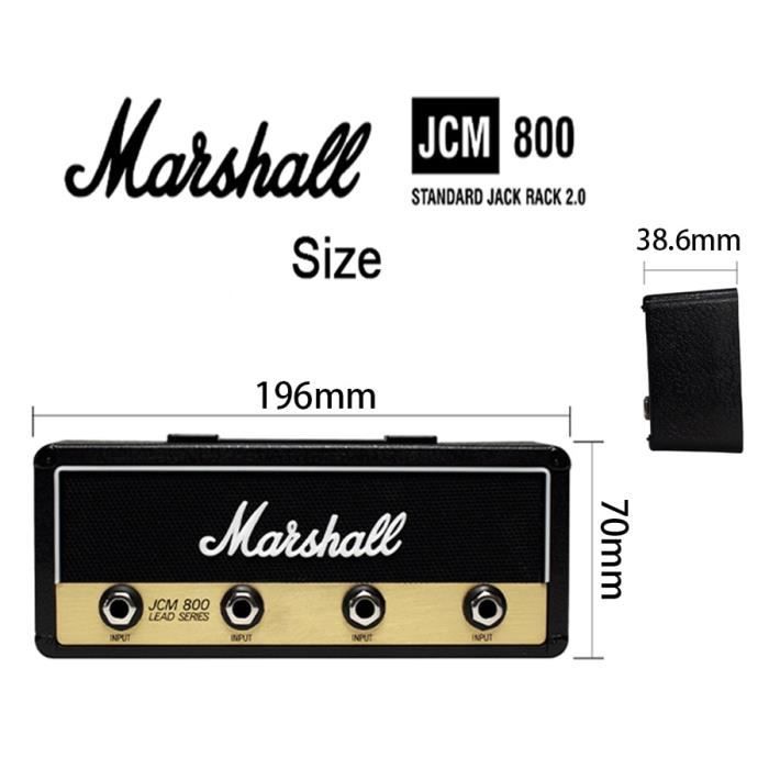 TM09465-Porte-clé Marshall Jack II Rack 2.0 JCM800 Guitare Crochet Mural -  Cdiscount Bagagerie - Maroquinerie
