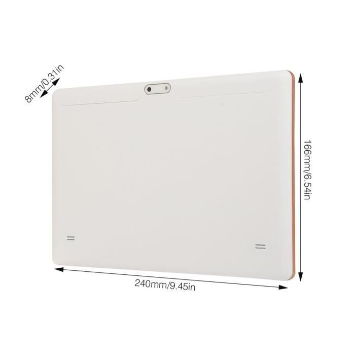 10,1 pouces Android 8.0 Tablette PC Écran3