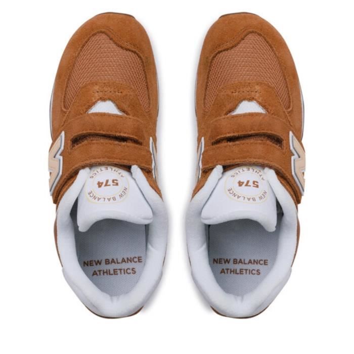 New balance discount chaussure enfant marron