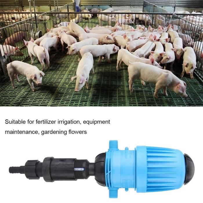 Doseur Proportionnel D'engrais 0,4% à 4% - Injecteur Automatique Pour Irrigation, Agriculture, Lavage