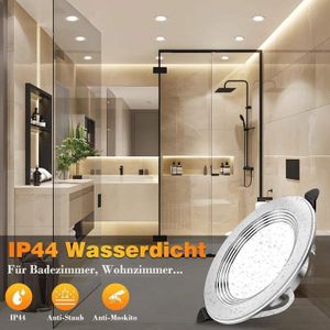 Lampe Frontale à LED Pour Miroir De Salle De Bain, AC85-265V, 300 Mm | Leroy Merlin