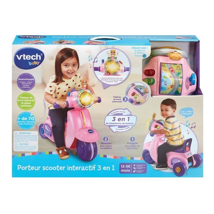 Trotteur Pousseur Trotteur Parlant Minnie Vtech Pousseur Moto