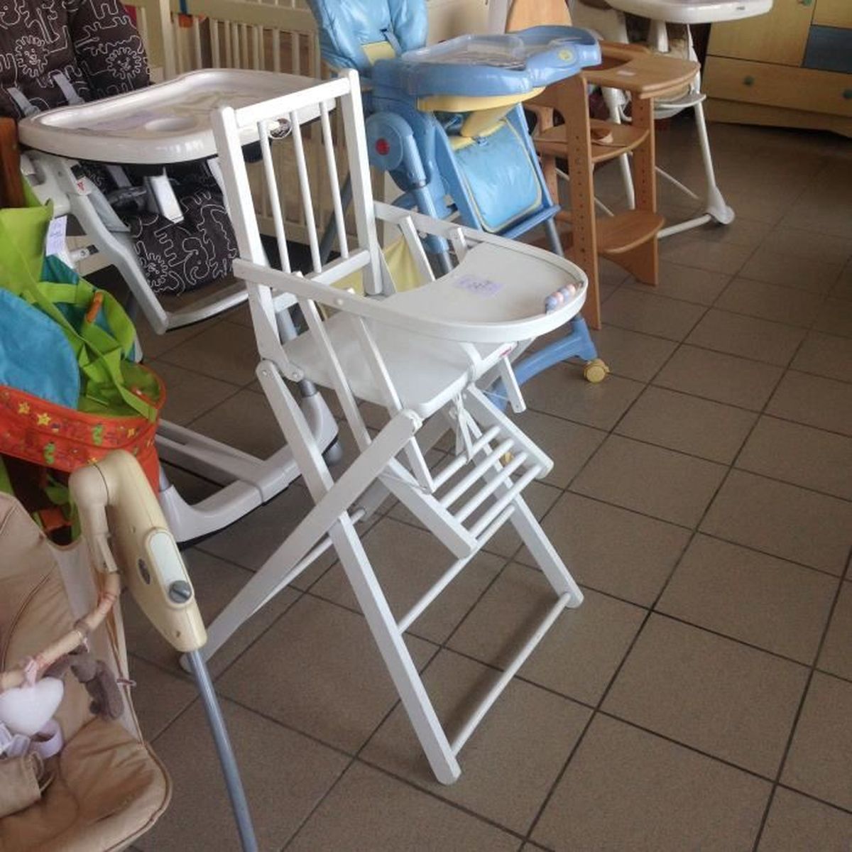 Chaise Haute Combelle Extra Pliante Cdiscount Puericulture Eveil Bebe