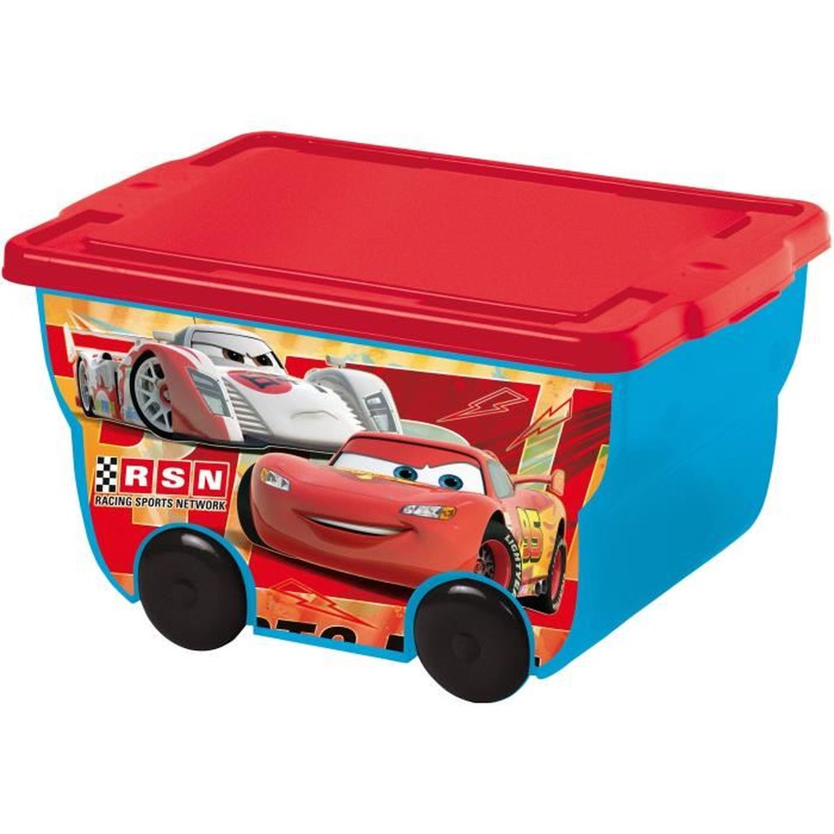 Grand Coffre A Jouets Cars Achat Vente Petit Rangement Cdiscount